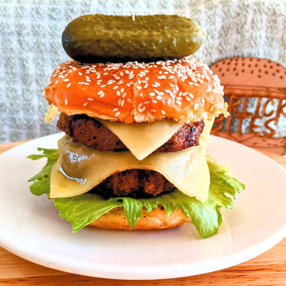Garlick Bites | Mighty Double Cheeseburger