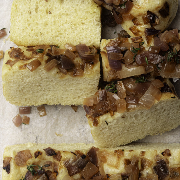 caramelized onion focaccia