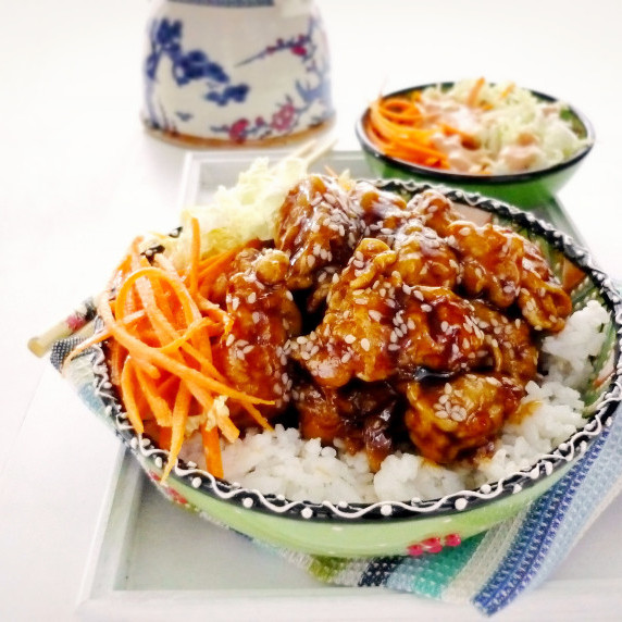 Best Sesame Chicken Rice Bowl Recipe