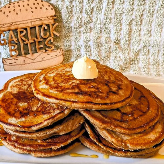 Garlick Bites | American Style Pancakes