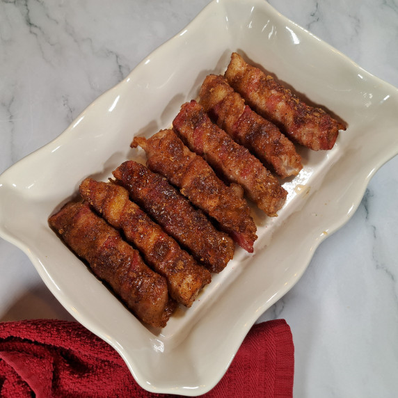 Pork Chop Bacon Wraps