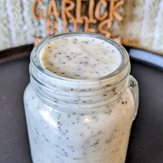 Garlick Bites | Raita Sauce