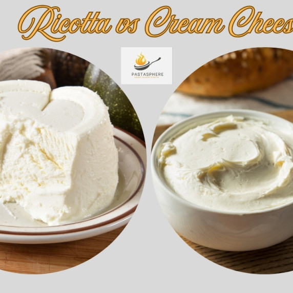 Ricotta vs cream cheese