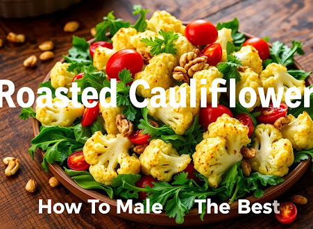 Roasted Cauliflower Salad