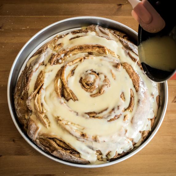 A Very Large Cinnamon Roll