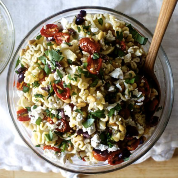 Pasta Salad with Roasted Tomatoes