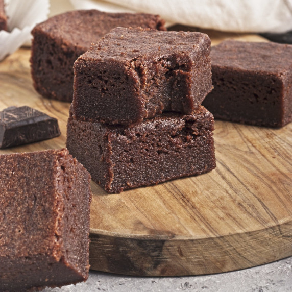 chocolate butter mochi