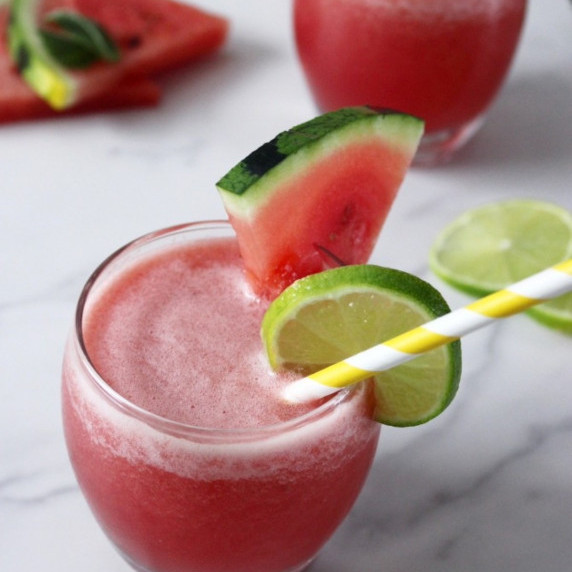 Watermelon Smoothie with Coconut Water