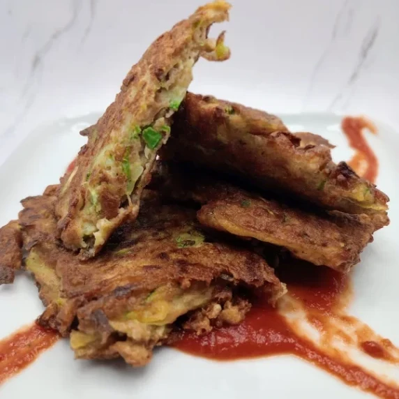 Zucchini Fritters with Spelt Flour