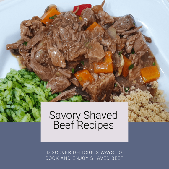 shaved beef recipes