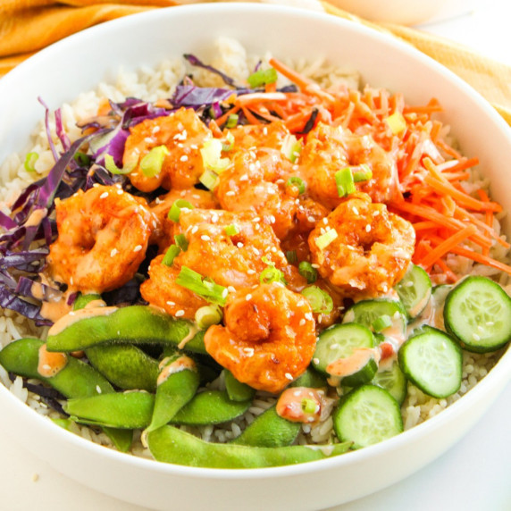 bang bang shrimp bowl