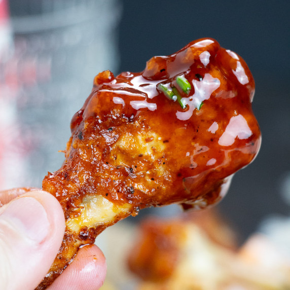 bbq chicken wing