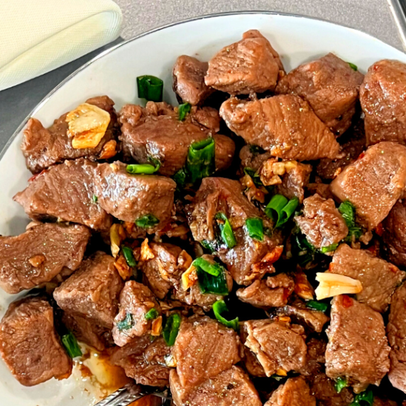 beef salpicao recipe in plate