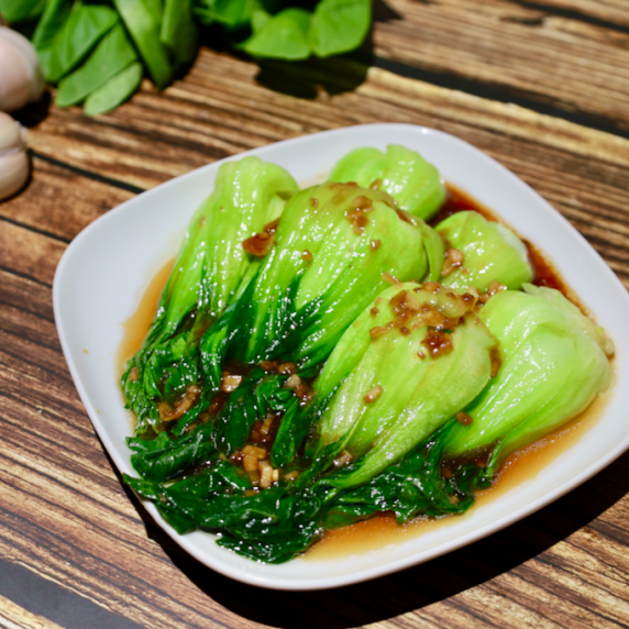 bok choy with ouster sauce