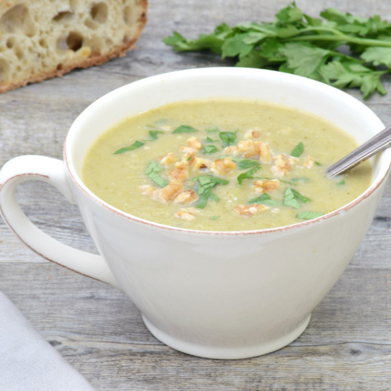 Broccoli and Parsnip Soup