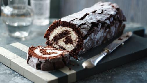 Mary Berry's Chocolate Roulade