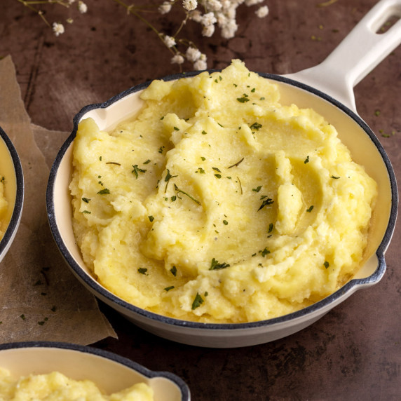 Cottage cheese mashed potatoes