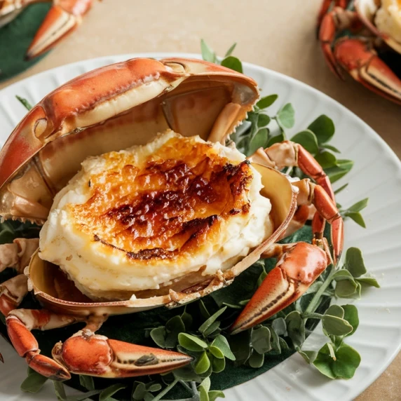 Easy Crab Brulee Recipe