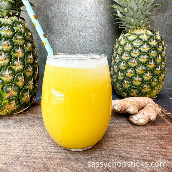 pineapple ginger juice recipe