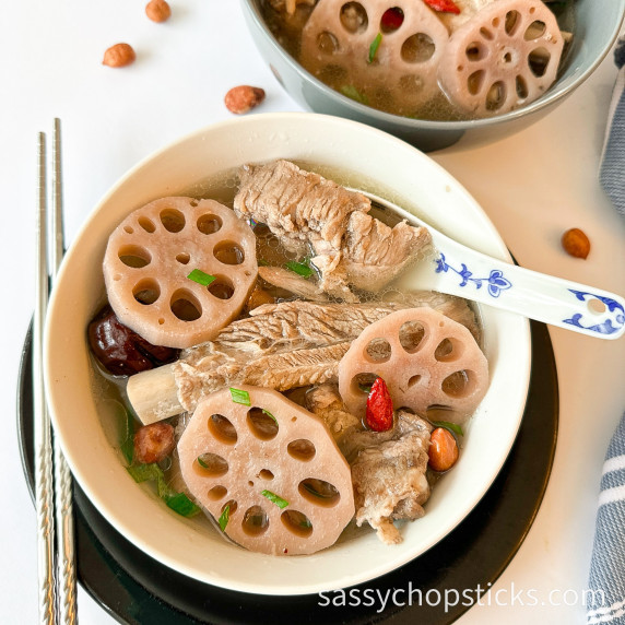 lotus root soup recipe