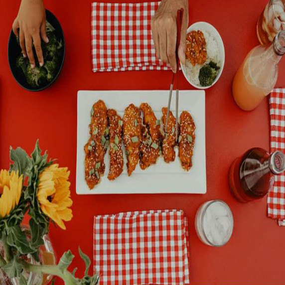 Grilled Chicken Caesar Salad with Parmesan Crisps