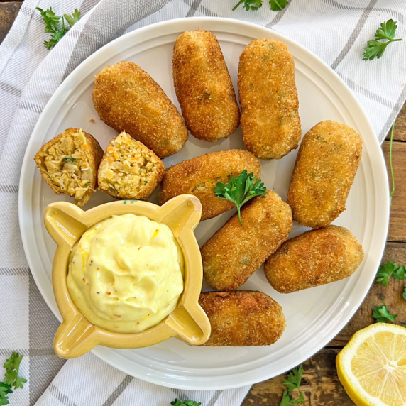 Spanish Chickpea Croquettes