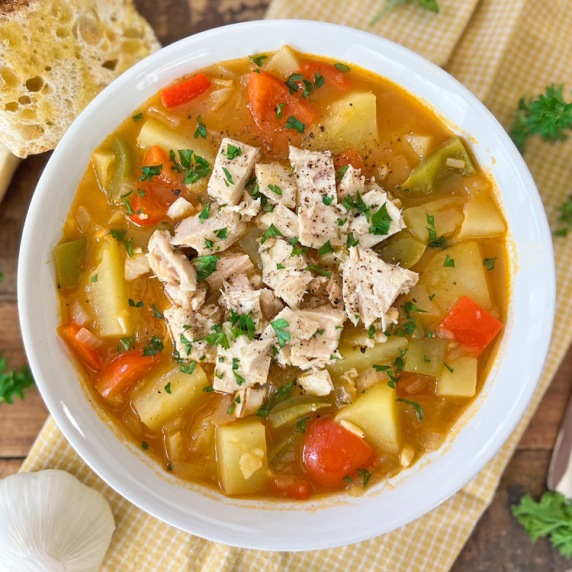 Spanish-Style Tuna and Potato Stew