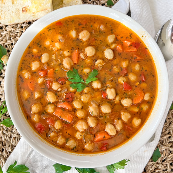 Classic Spanish Chickpea Soup