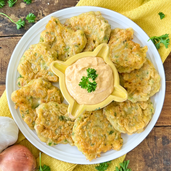 Spanish-Style White Bean Fritters
