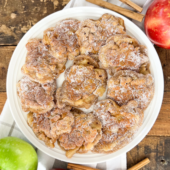 Spanish Apple Cinnamon Fritters