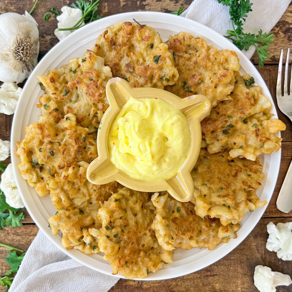 Spanish Cauliflower Fritters