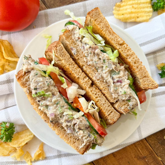 Sardine Salad Sandwich