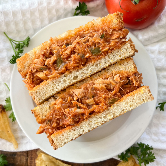 Tuna Tomato Sandwich