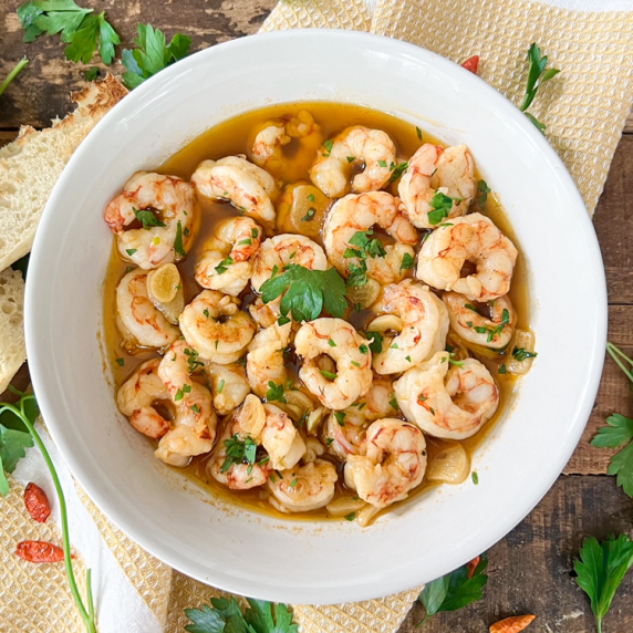 Spanish Chili Garlic Shrimp