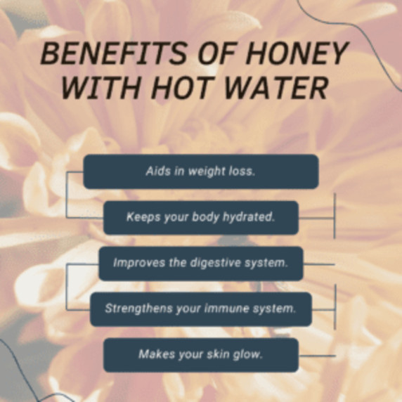 Benefits of honey with hot water