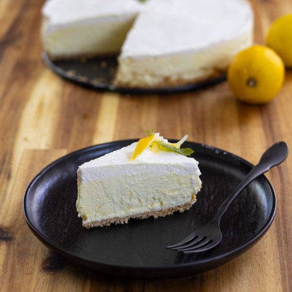 No-Bake Lemon Cheesecake