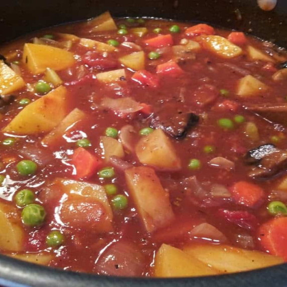 Tahini & Vegetable Crockpot Stew for PCOS