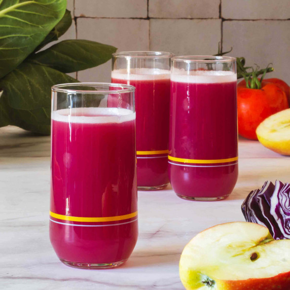 Red Cabbage Juicing