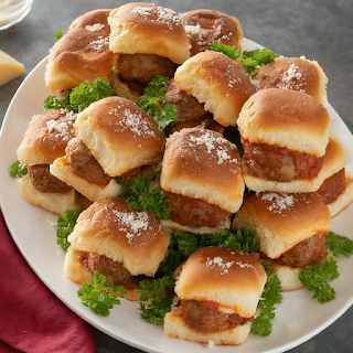 Meatball sliders 