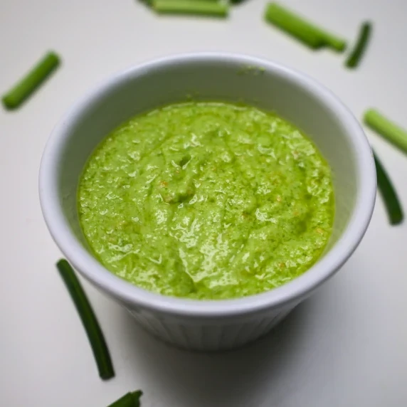 garlic scape pesto